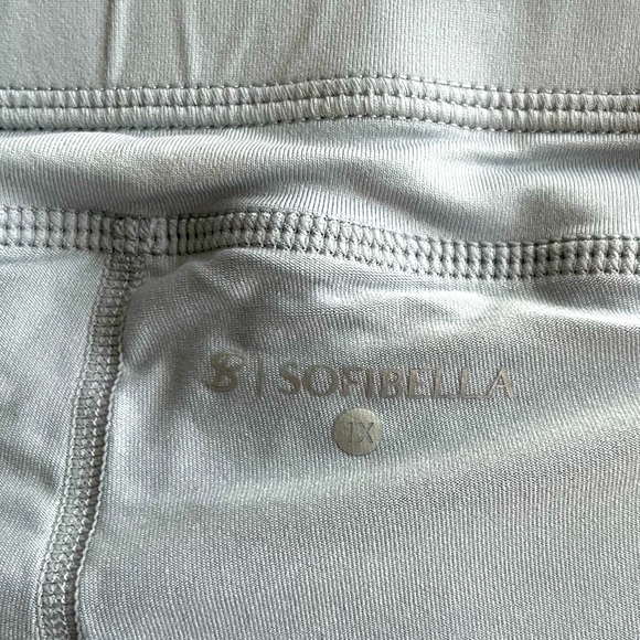 🎾SOFI BELLA- 14" Panel Tennis/Pickleball Skort -Color- STONE 🩶Color- size 1X- - Picture 6 of 9